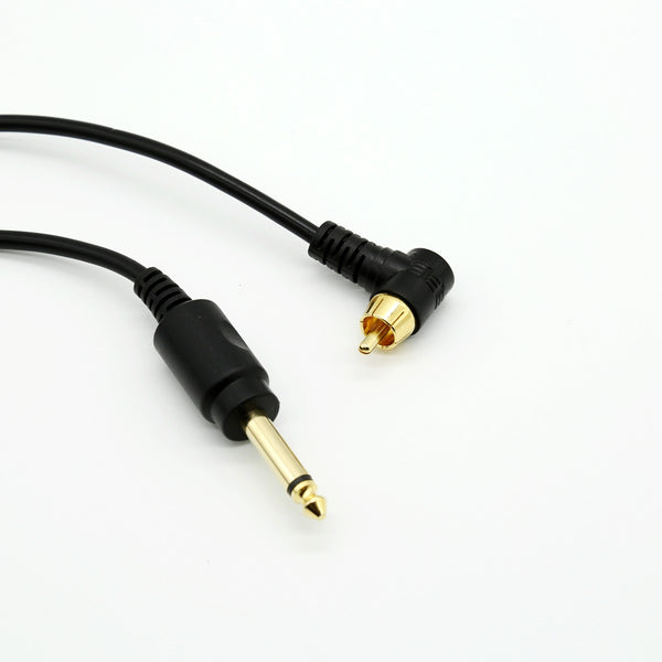 Iron Temper Supplies Heavy Duty 90 Degree Angled RCA Cord IRON