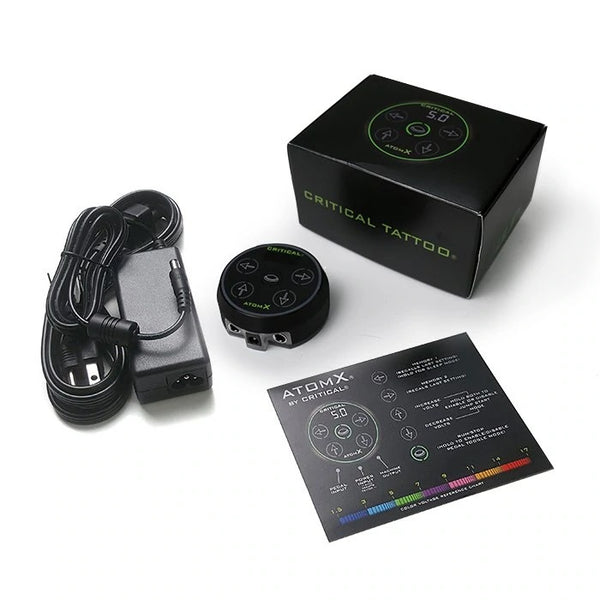 Critical Tattoo Supply - Atom-X Power Supply (Black) – IRON TEMPER