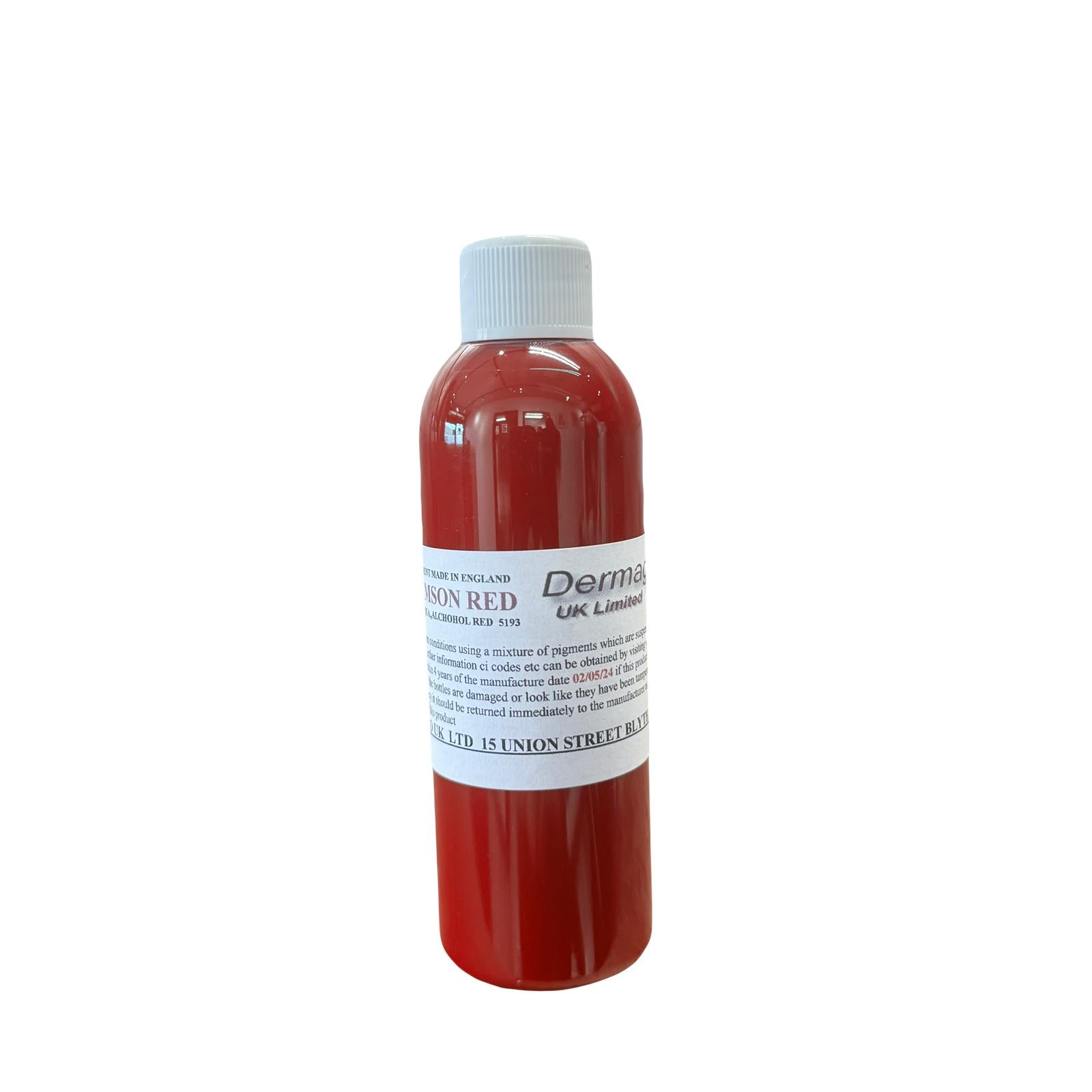 Dermaglo Ink - Deep Crimson Red – IRON TEMPER SUPPLIES