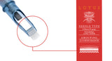 Lotus Cartridge Needles - Curved Magnum Long Taper Polished (0.30mm - 10 Gauge)
