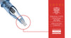 Lotus Cartridge Needles - Magnum Long Taper Polished (0.30mm - 10 Gauge)
