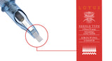 Lotus Cartridge Needles - Magnum Long Taper Polished (0.30mm - 10 Gauge)