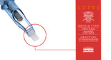 Lotus Cartridge Needles - Curved Magnum Long Taper Polished (0.35mm - 12 Gauge)