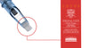 Lotus Cartridge Needles - Curved Magnum Long Taper Polished (0.35mm - 12 Gauge)