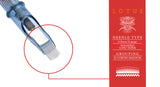 Lotus Cartridge Needles - Curved Magnum Long Taper Polished (0.35mm - 12 Gauge)