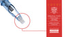 Lotus Cartridge Needles - Magnum Long Taper Polished (0.35mm -  12 Gauge)