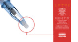 Lotus Cartridge Needles - Curved Magnum Medium Taper Textured (0.35mm -  12 Gauge)