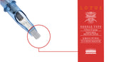 Lotus Cartridge Needles - Curved Magnum Medium Taper Textured (0.35mm -  12 Gauge)
