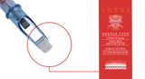 Lotus Cartridge Needles - Curved Magnum Medium Taper Textured (0.35mm -  12 Gauge)