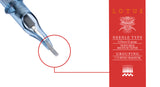 Lotus Cartridge Needles - Curved Magnum Medium Taper Textured (0.35mm -  12 Gauge)