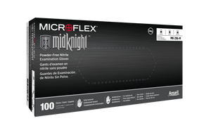 Ansell - MICROFLEX® MIDKNIGHT® MK-296 Nitrile - Single Box