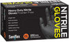 Saniflex - Heavy Duty Black Nitrile Gloves (Carton of 10 boxes)