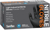 Saniflex - Light Industrial Black Nitrile Gloves (Single Box)