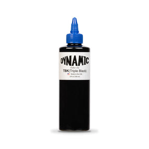 Dynamic Triple Black Tattoo Ink - 8 oz. Bottle