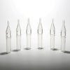 Iron Temper Supplies Premium Disposable Clear Tips - Angled Round Tip