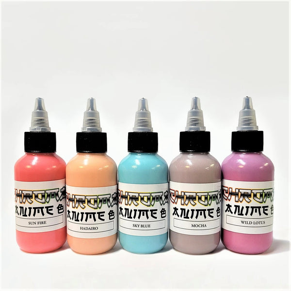 Chroma Ink - Anime Colour Set #1 – IRON TEMPER SUPPLIES