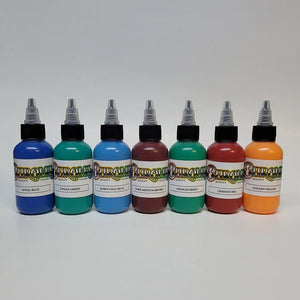 Chroma Ink - 7 Bottle Old School Colour Set