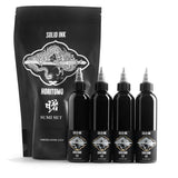 The Solid Ink - Horitomo Sumi Set | Black, Dark, Medium, Light