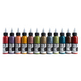 The Solid Ink - Opaque Earth Set | 12 Colours