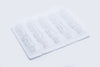 Iron Temper Supplies Premium Disposable Clear Tips - Closed Magnum Tip
